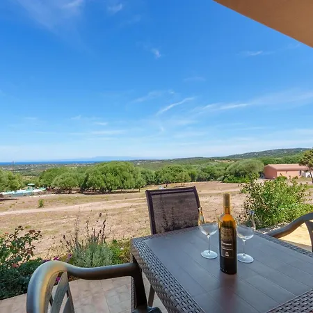 아파트 Casa Mirto Con Piscina E Vista Mare 아글리엔투