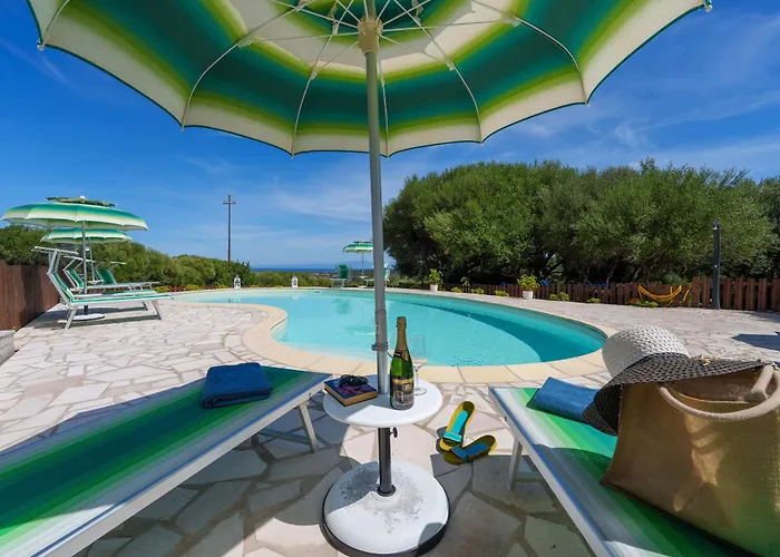 Casa Mirto Con Piscina E Vista Mare